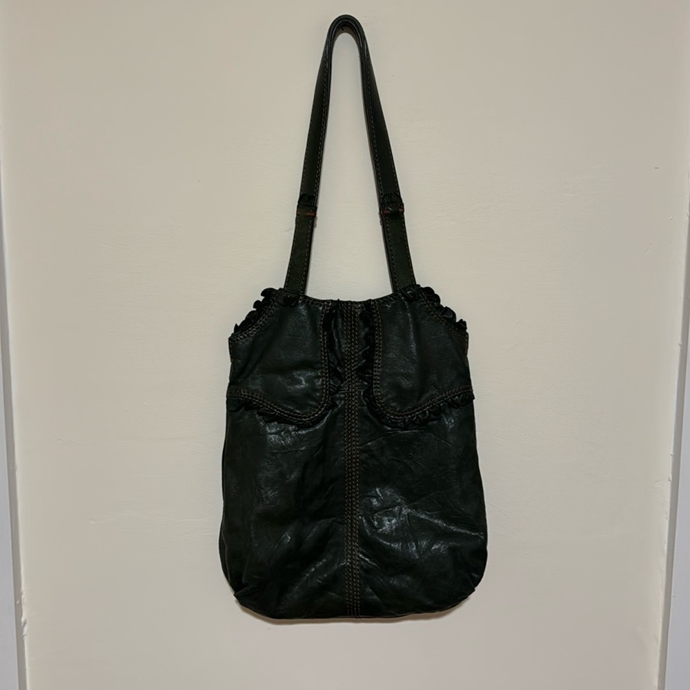 Lucky brand bag, dark green